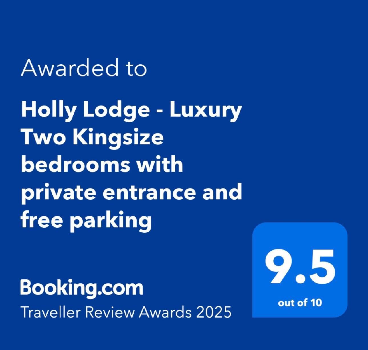 Holly Lodge - 2 X Kingsize Bedrooms With Private Entrance And Free Parking-New Shower Room Обан Екстер'єр фото